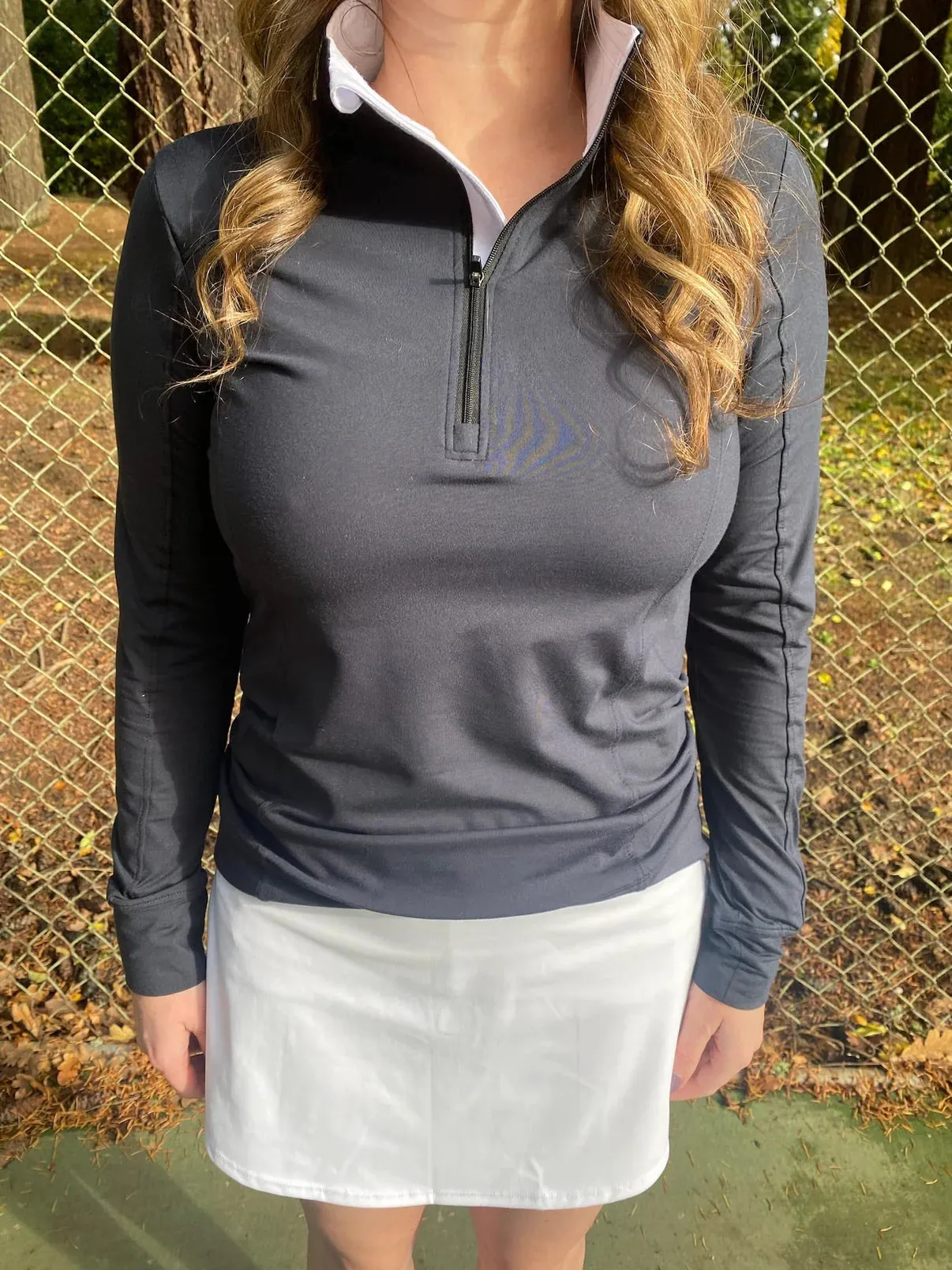 Birdie & Ace Sunrise Womens Golf Quarter Zip