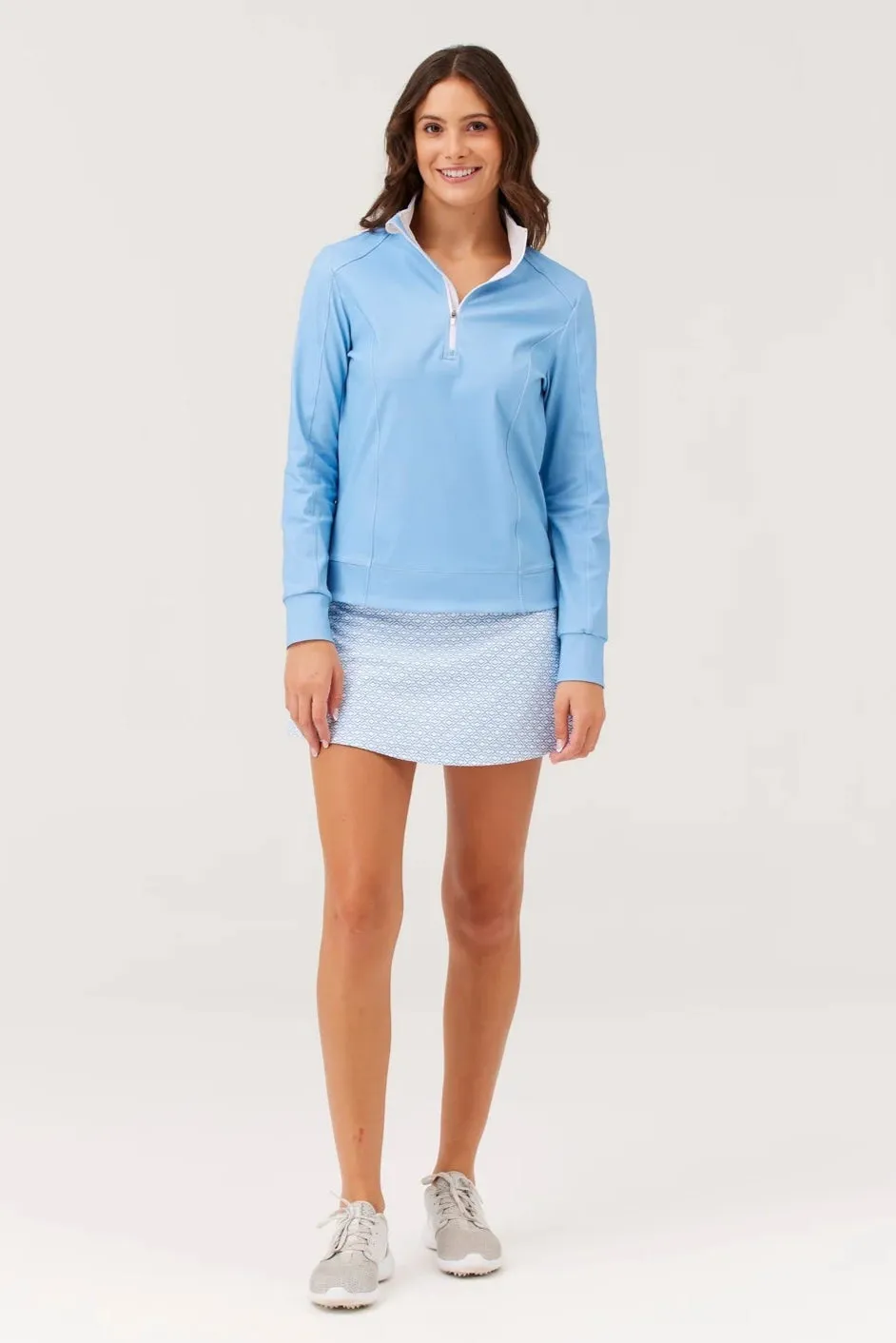 Birdie & Ace Sunrise Womens Golf Quarter Zip