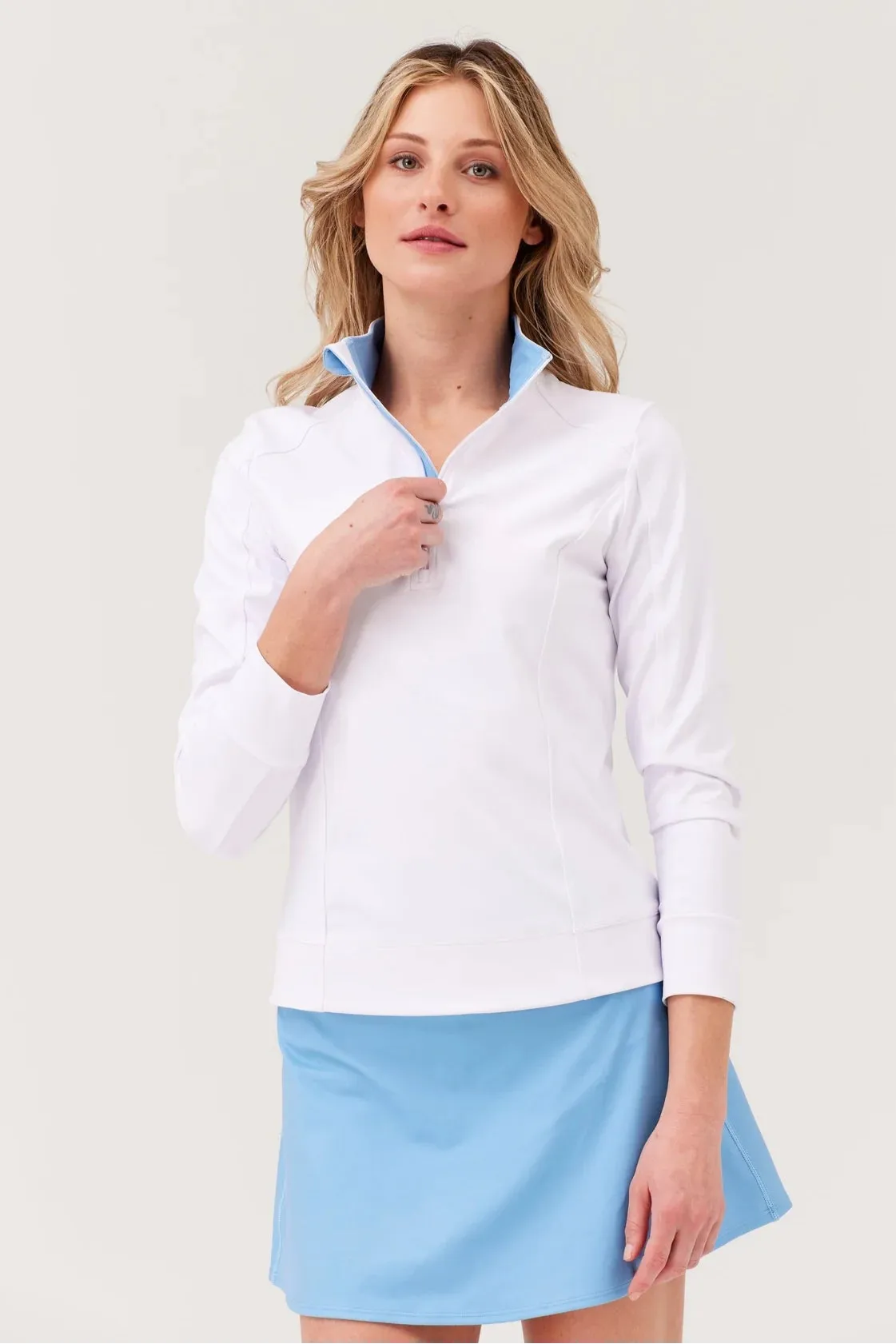 Birdie & Ace Sunrise Womens Golf Quarter Zip