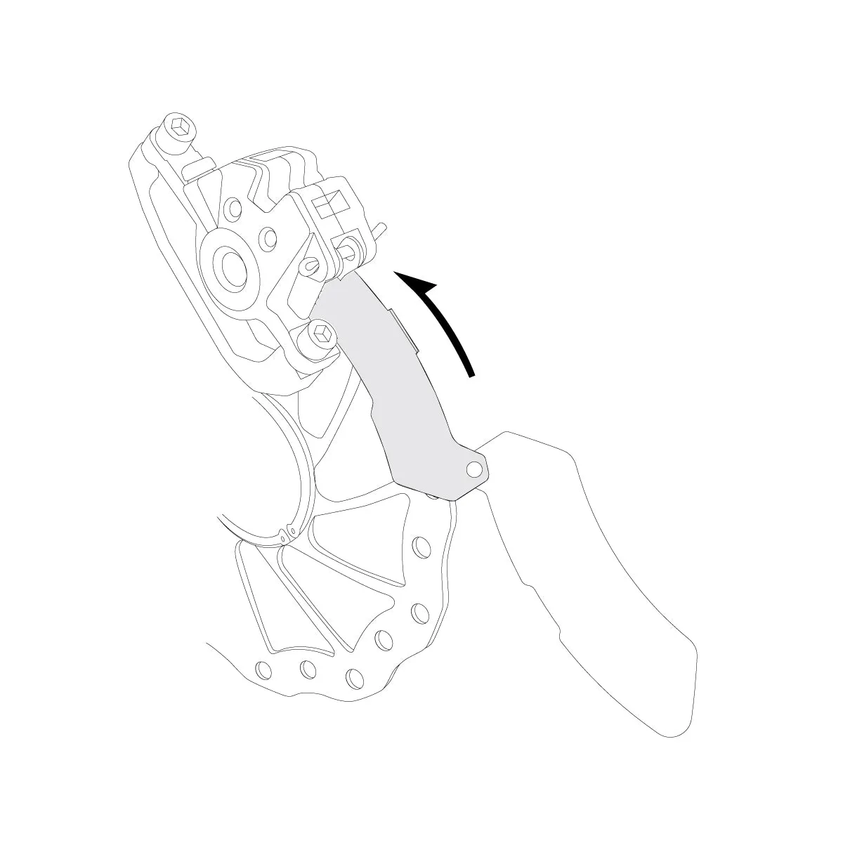 BIRZMAN BICYCLE RAZOR CLAM ALIGNMENT TOOL