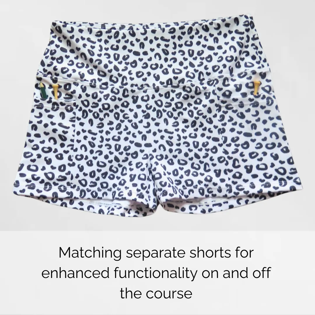 Black and white Cheetah Dress