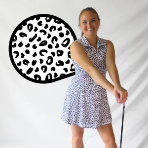 Black and white Cheetah Dress