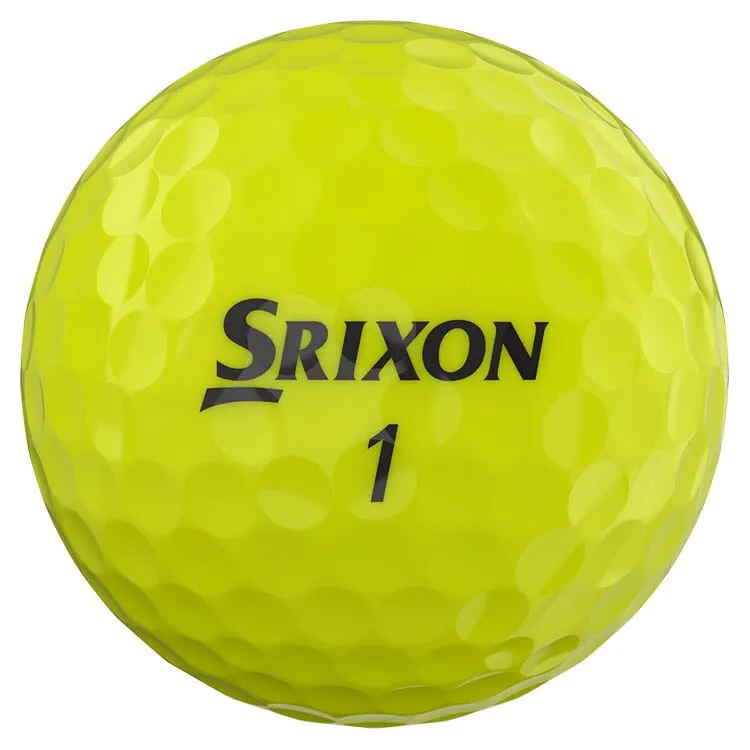 Bolas de golf amarillas Srixon AD333, paquete de 12