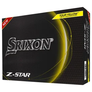 Bolas de golf amarillas Srixon Z Star, paquete de 12