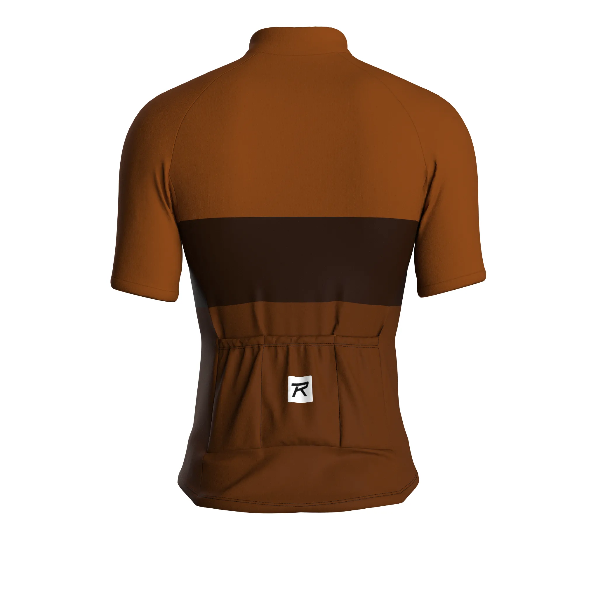 Bold Stride | Earth Brown Male Short Sleeves Jersey