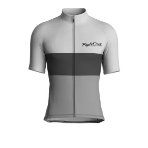Bold Stride | Light Gray Male Short Sleeves Jersey