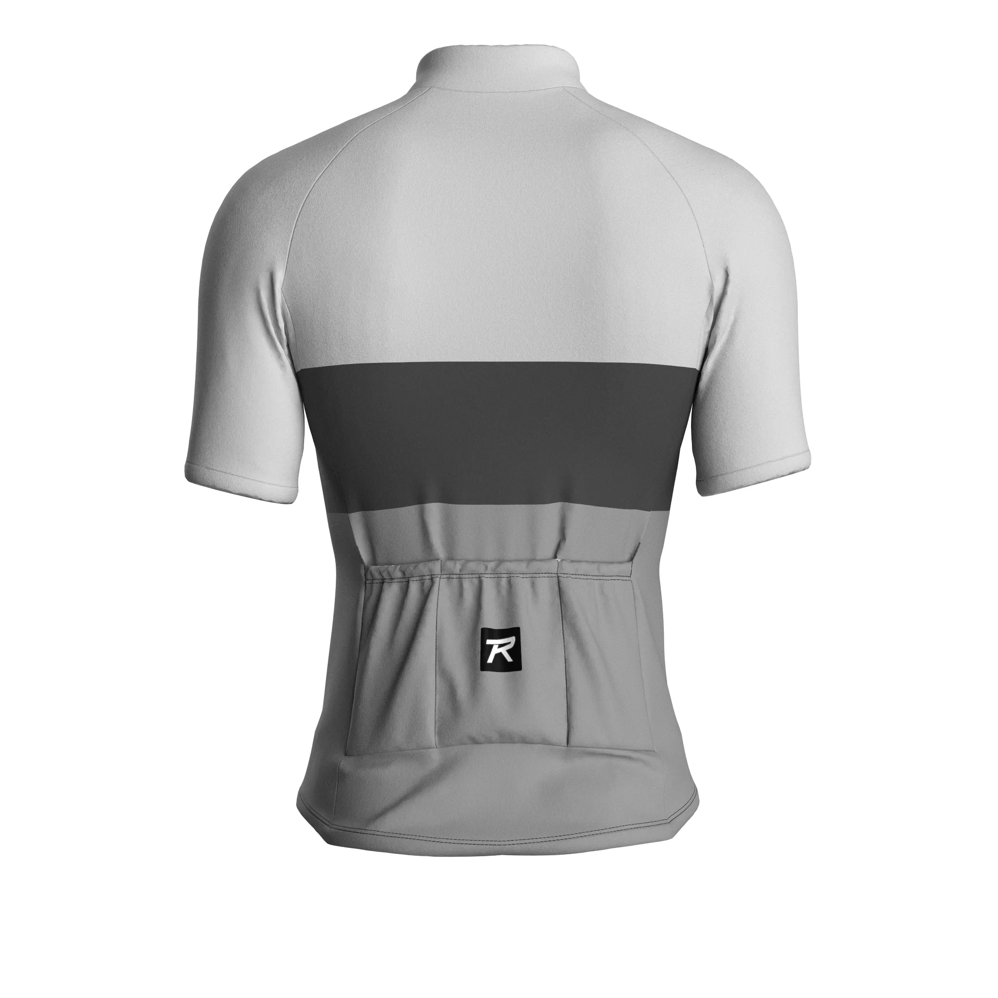 Bold Stride | Light Gray Male Short Sleeves Jersey