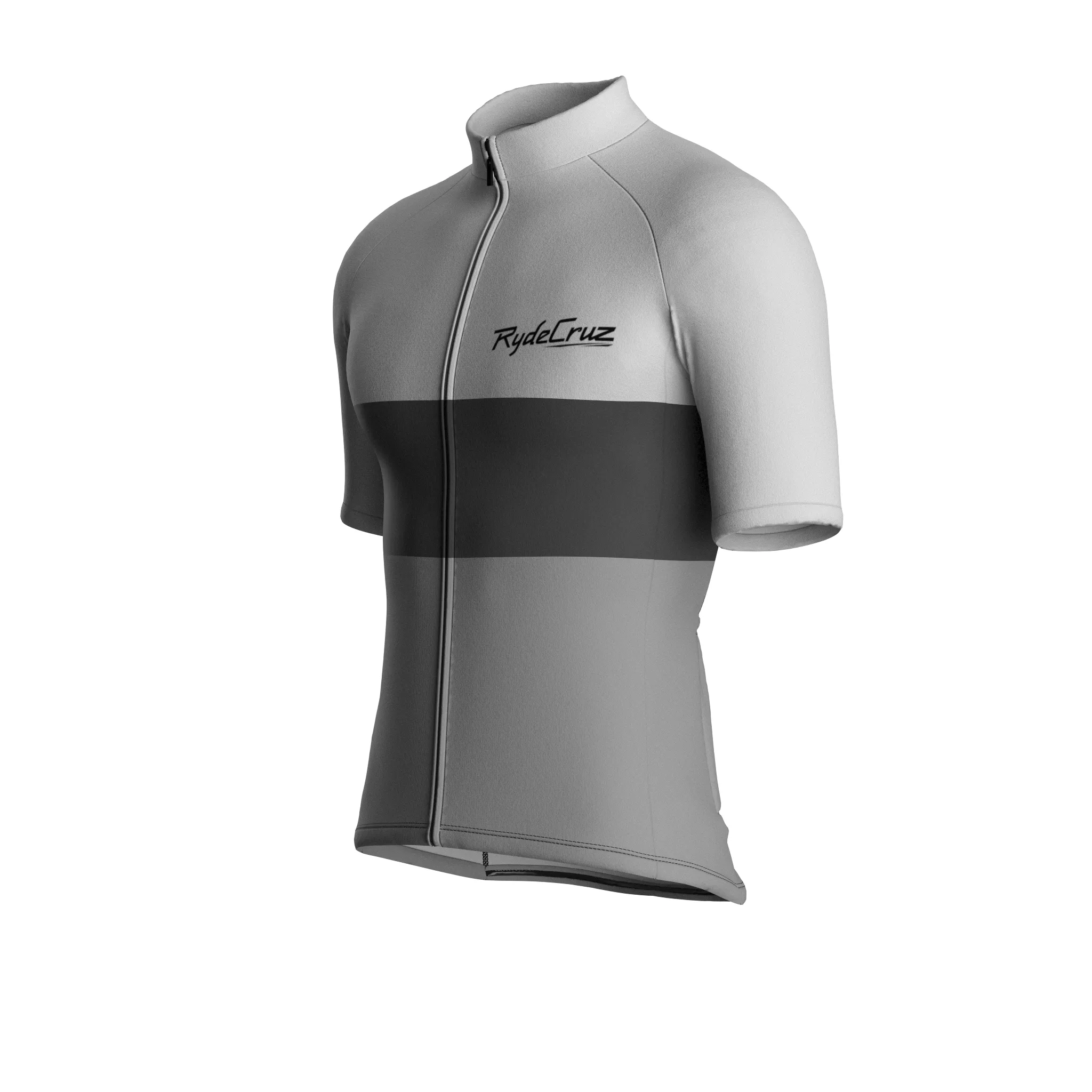 Bold Stride | Light Gray Male Short Sleeves Jersey