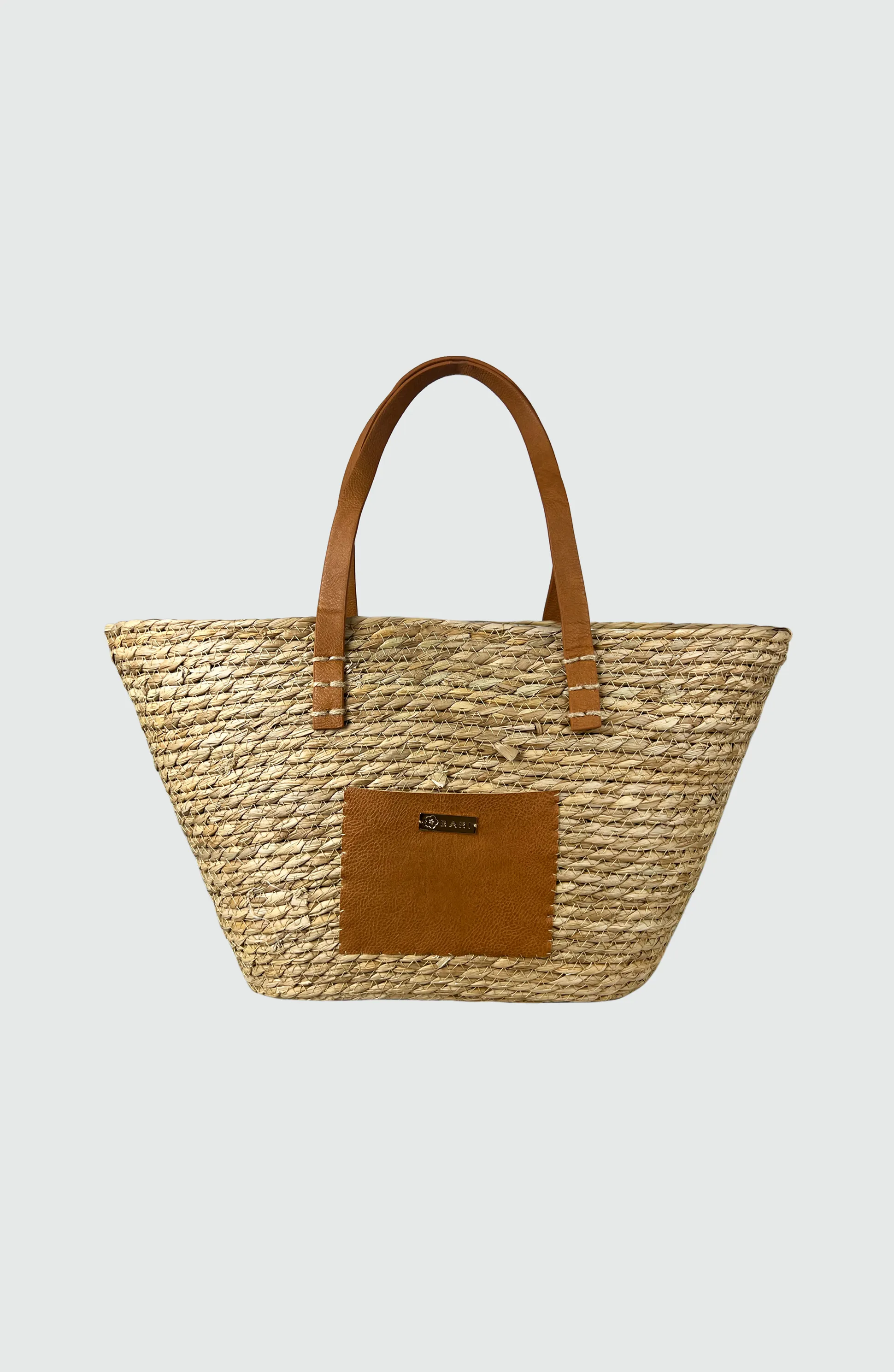 Bolsa de Playa Café de Mimbre