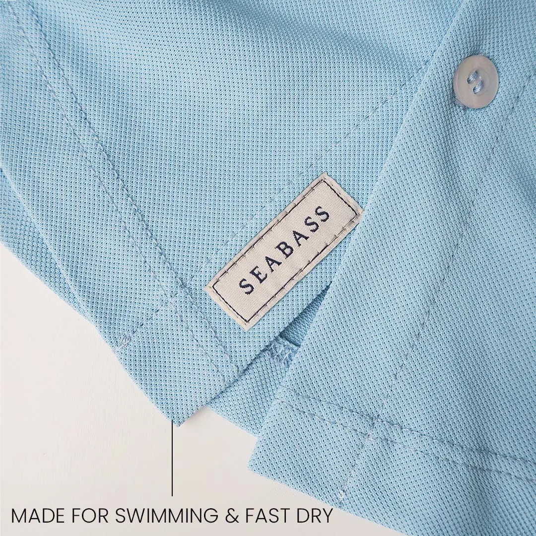 Boy UV Long Sleeve Shirt Clearwater Blue