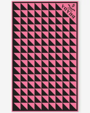 BRADA Black/Pink Pareo