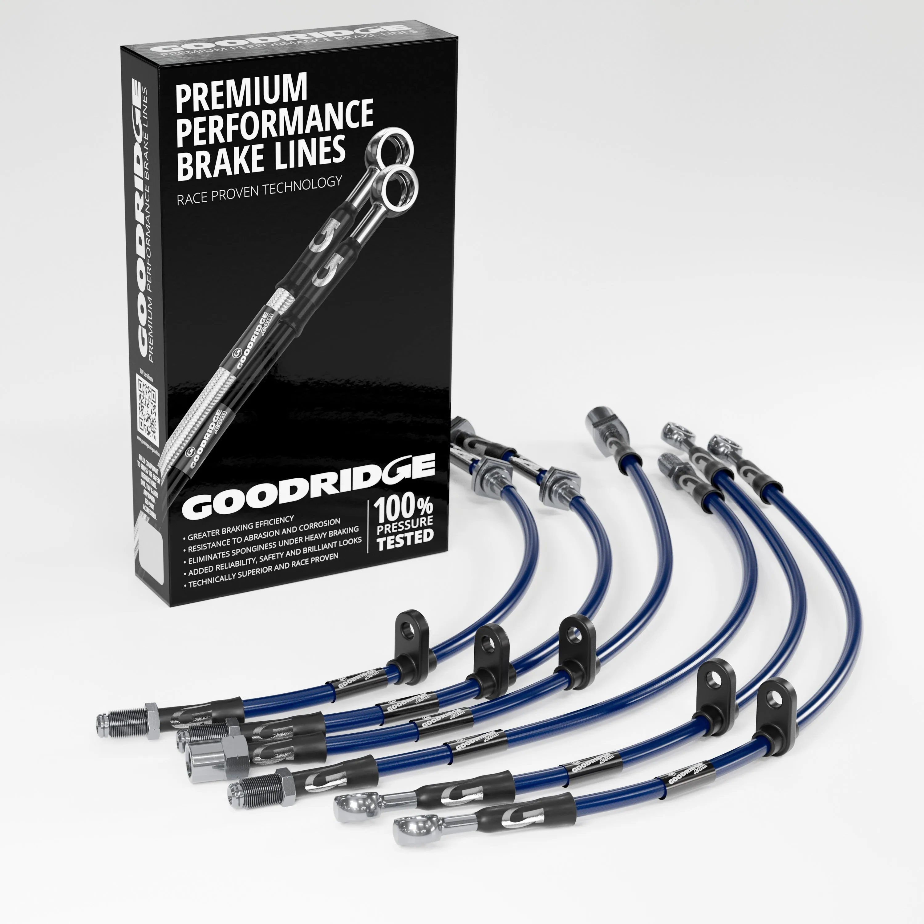 BRAKE HOSE KIT FOR VOLKSWAGEN GOLF MK3 1.4 REAR DISCS 1992-1997