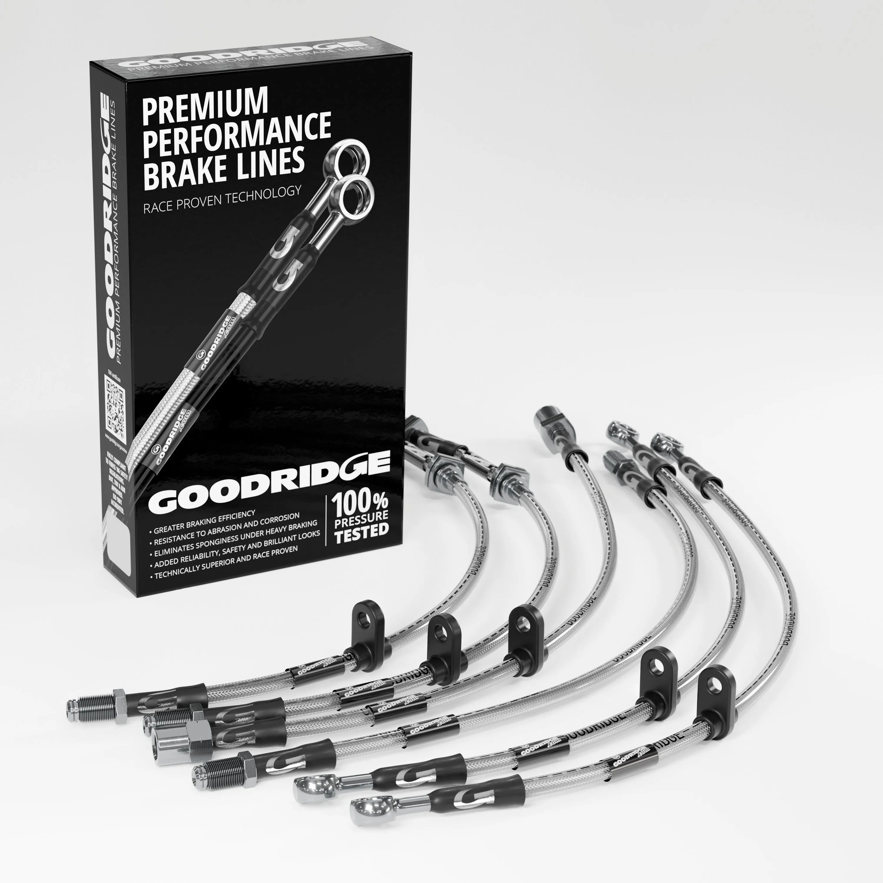 BRAKE HOSE KIT FOR VOLKSWAGEN GOLF MK3 1.4 REAR DISCS 1992-1997