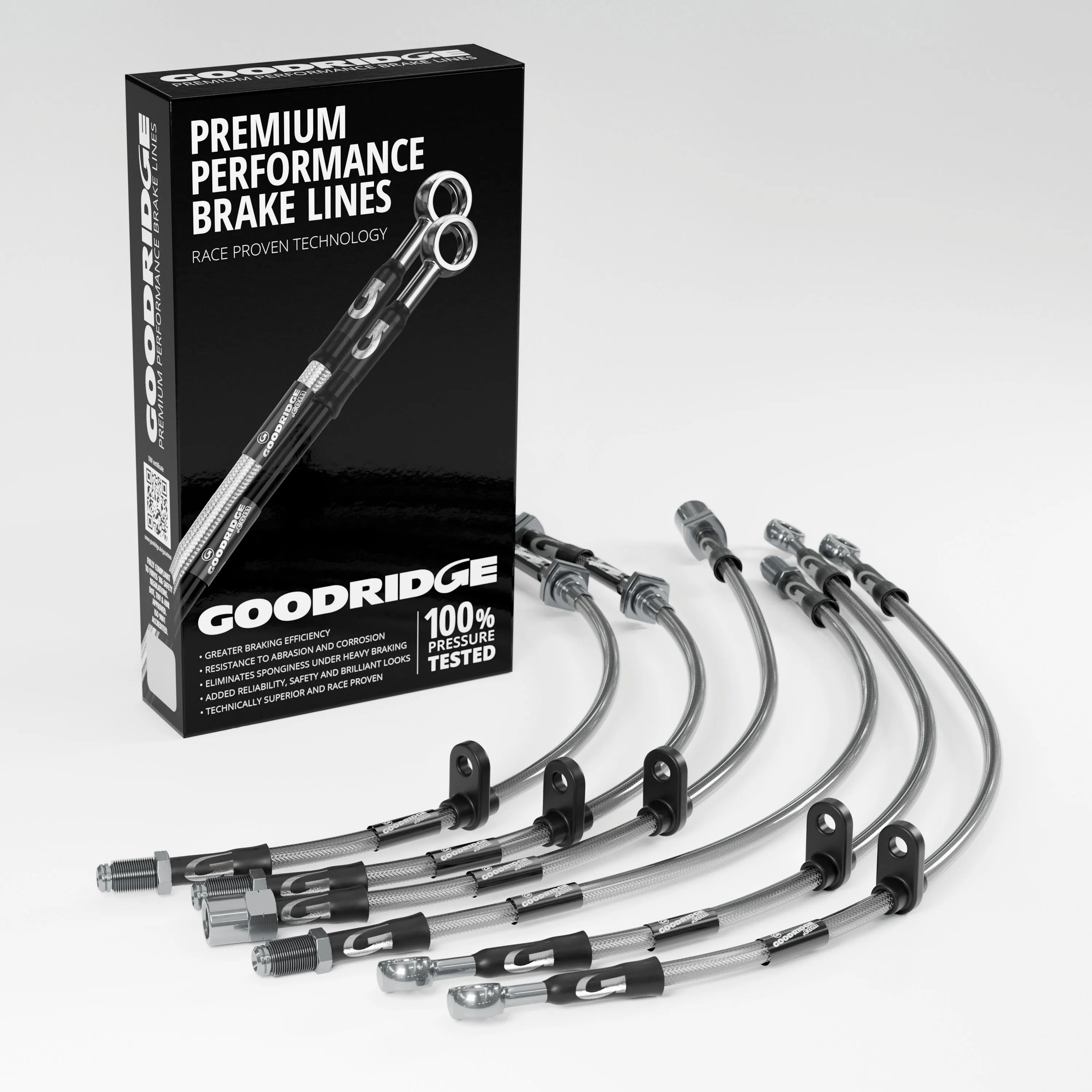 BRAKE HOSE KIT FOR VOLKSWAGEN GOLF MK3 1.4 REAR DISCS 1992-1997