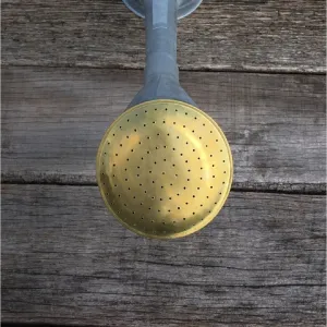 Brass Rose for Outdoor Galvanised Watering Can