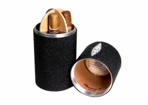Brizard and Co. The Cylinder Desk Humidor - Stingray