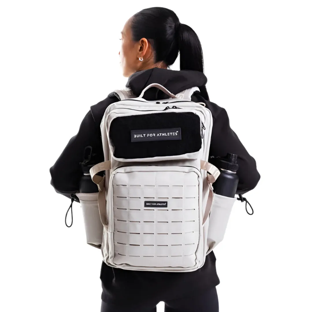 Built for Athletes - Gym Backpack - 45L (Large) - Ecru
