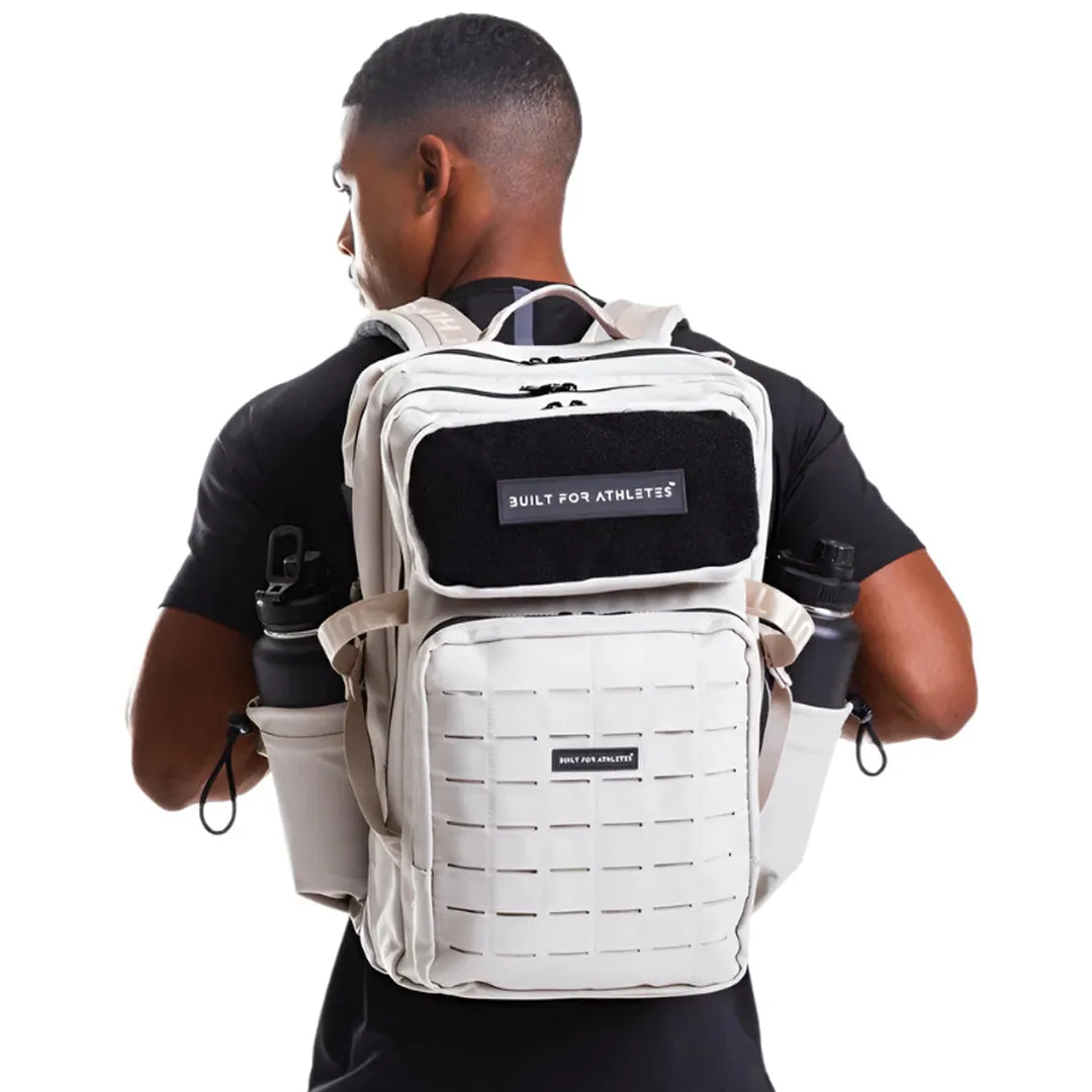 Built for Athletes - Gym Backpack - 45L (Large) - Ecru