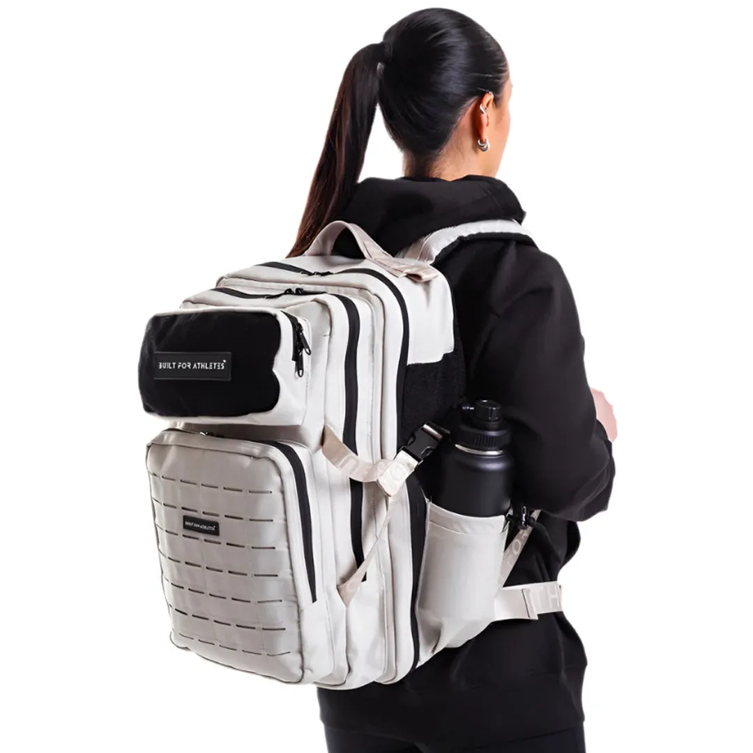 Built for Athletes - Gym Backpack - 45L (Large) - Ecru