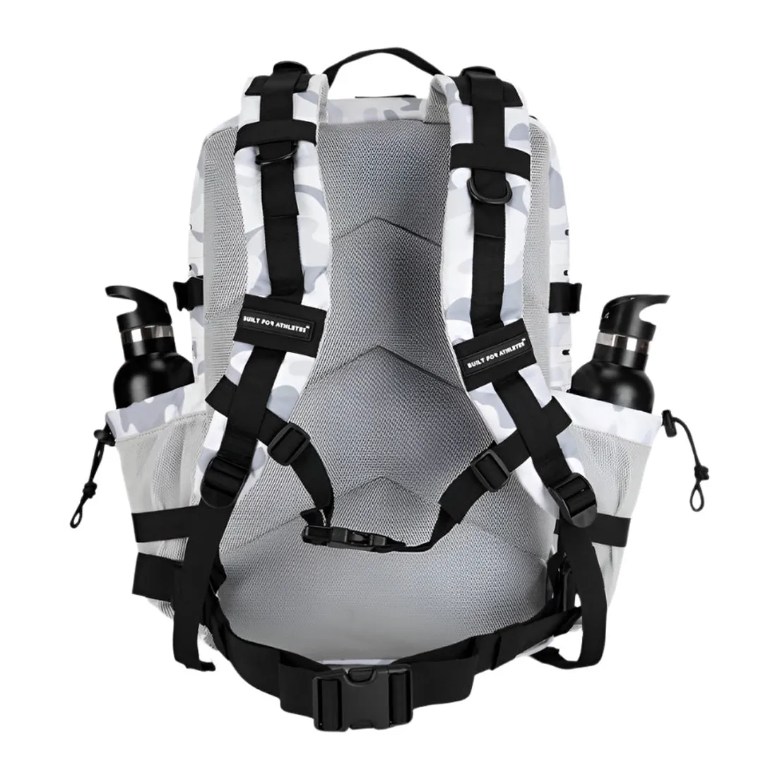 Built for Athletes - Gym Backpack - 45L (Large) - White Camo
