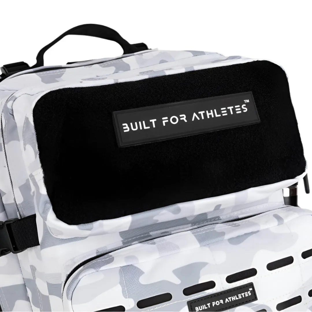 Built for Athletes - Gym Backpack - 45L (Large) - White Camo