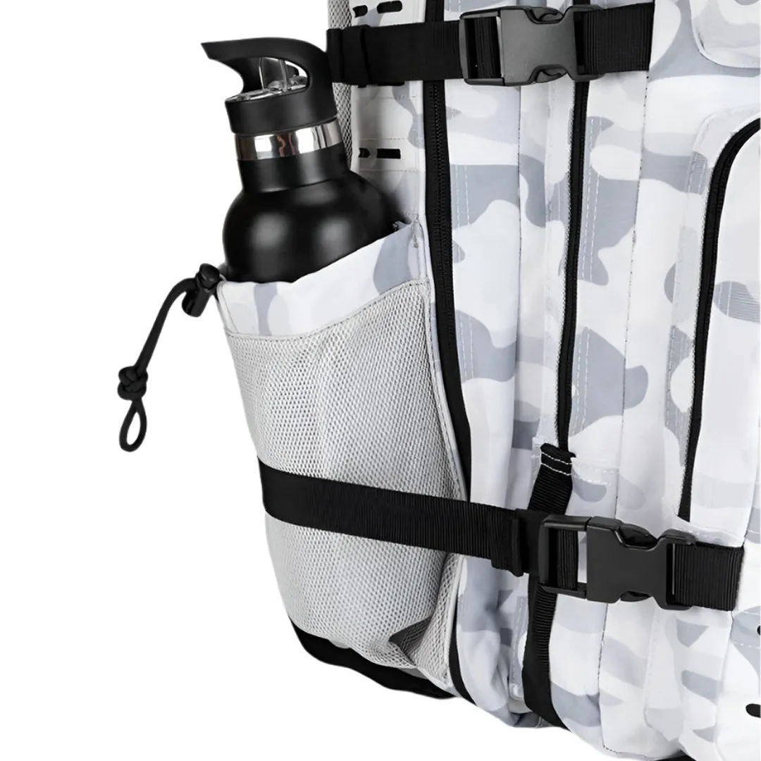 Built for Athletes - Gym Backpack - 45L (Large) - White Camo