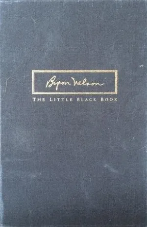 Byron Nelson Signed Autographed "The Little Black Book" Hardcover H/C Book (SA COA)