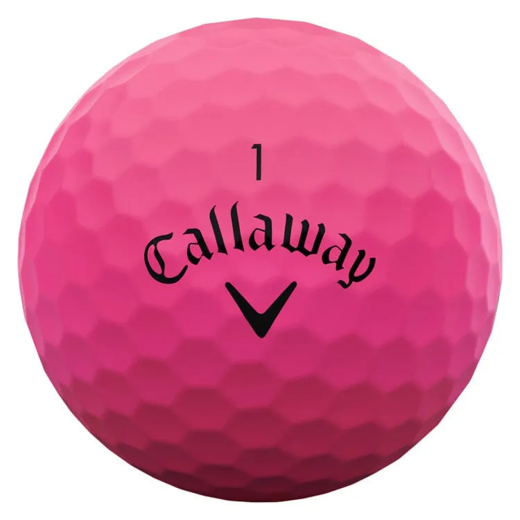 Callaway 2023 Supersoft Pink Golf Balls 12Pk