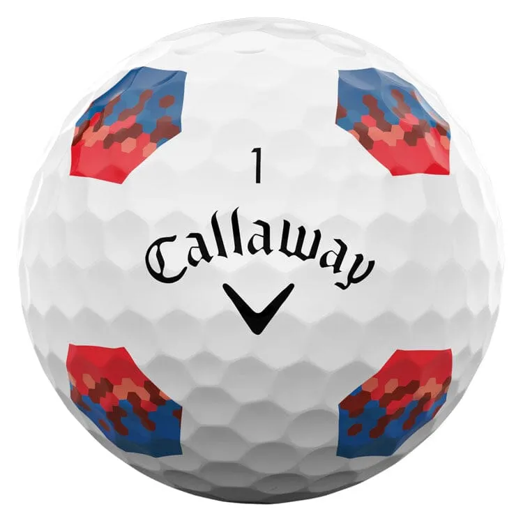 Callaway Chrome Tour TruTrack White Golf Balls 12Pk