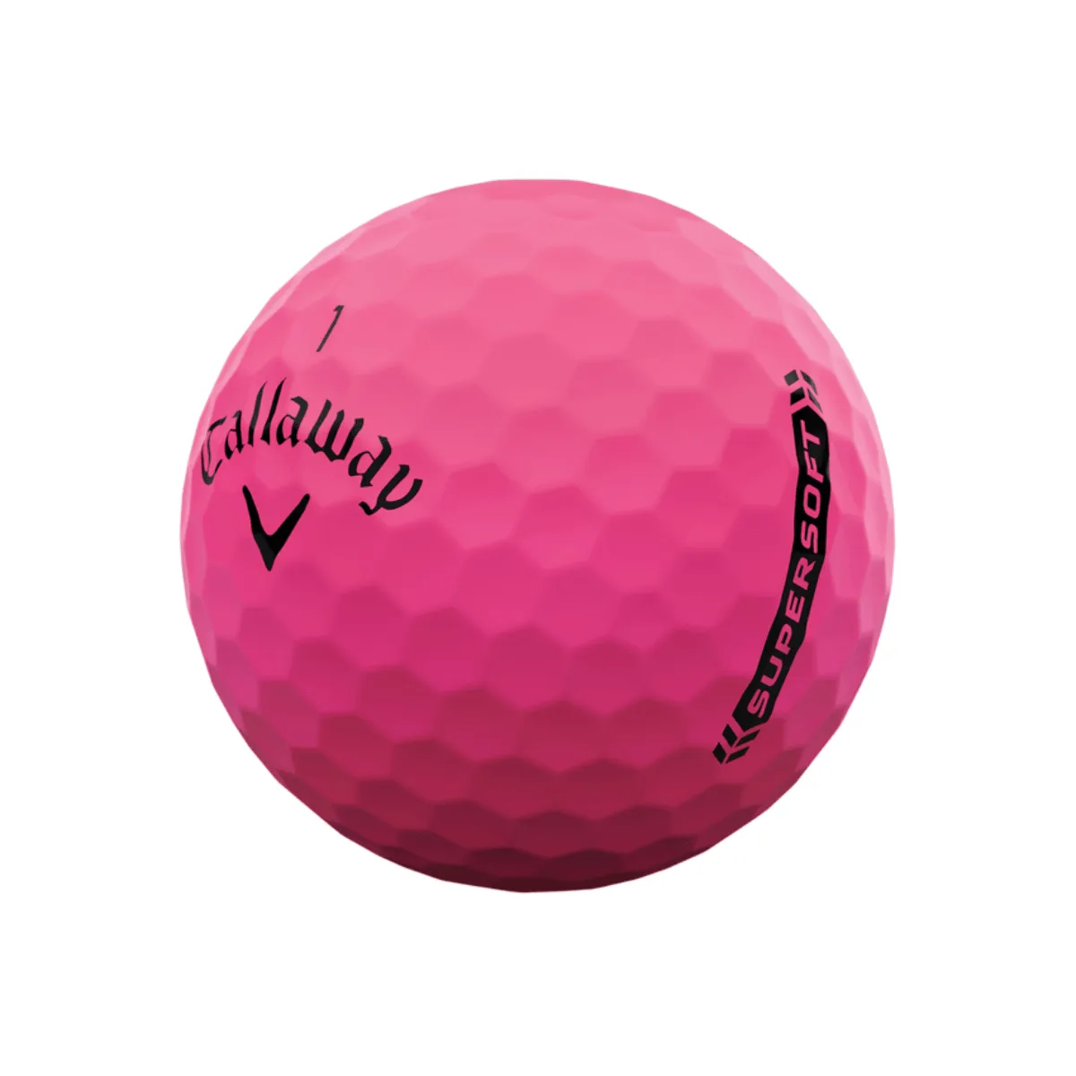 Callaway Supersoft Golf Balls Pink - One Dozen