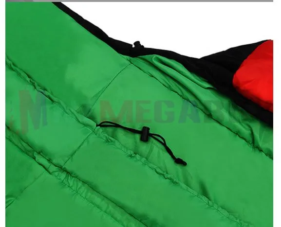 Camping Mummy Sleeping Bag Single  -5°C  * Red/Black