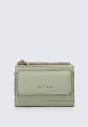 Candy Pop Top Zip Mini Wallet (Light Green)