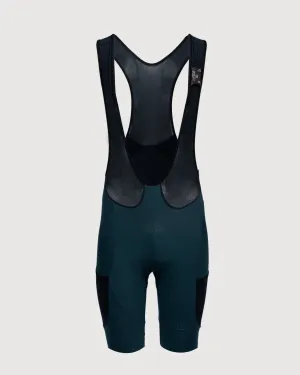 Cargo Bib Shorts  Evo Dark Green