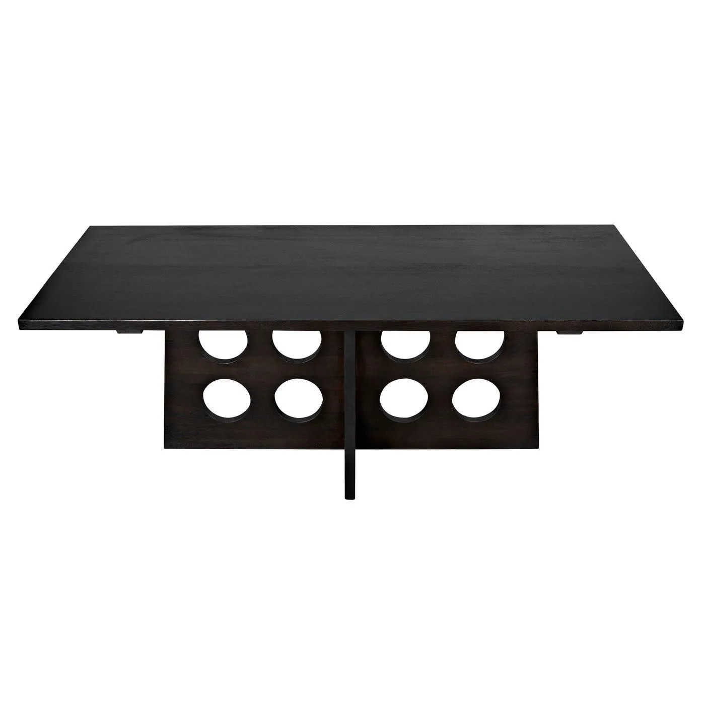 Carlo Dining Table, Ebony Walnut