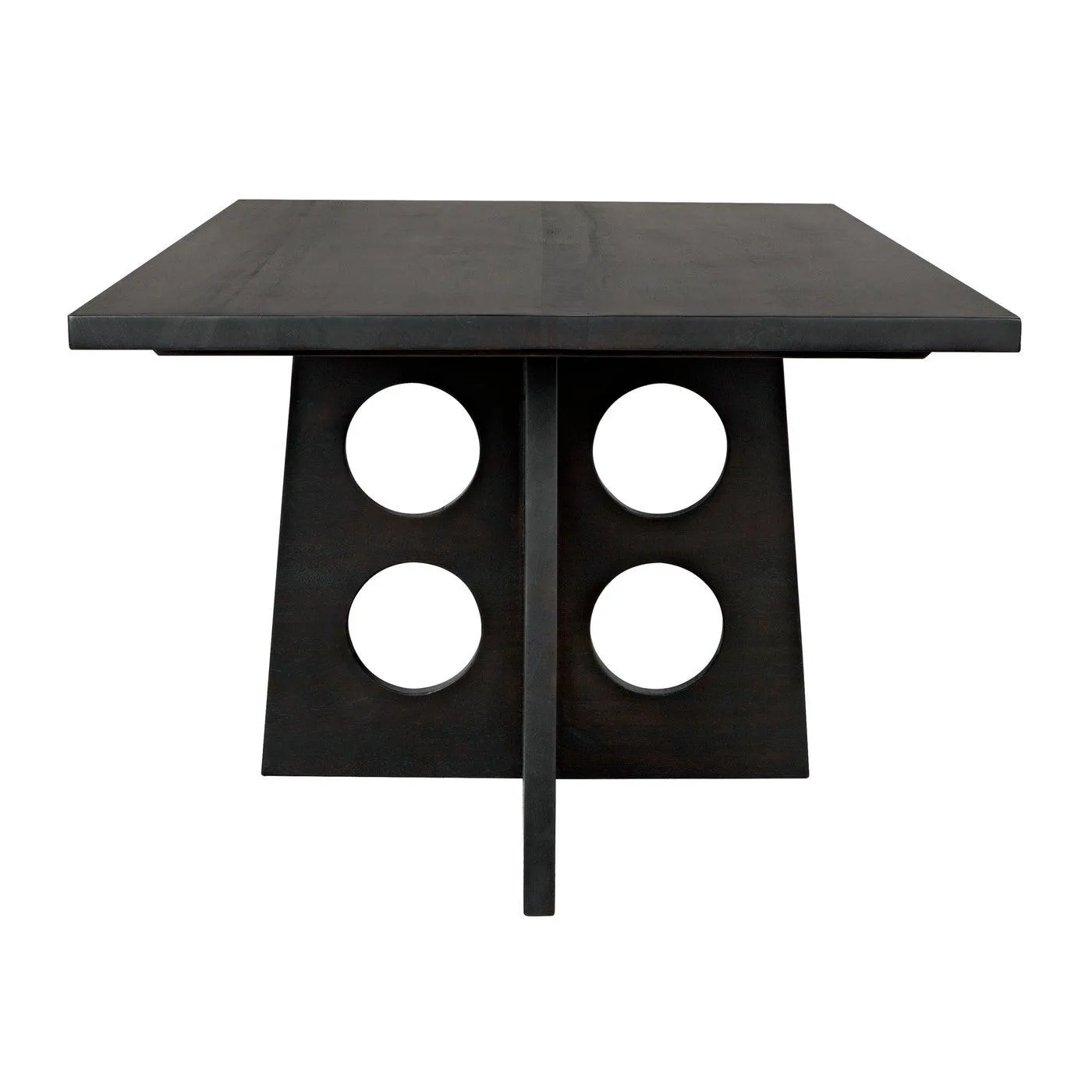 Carlo Dining Table, Ebony Walnut
