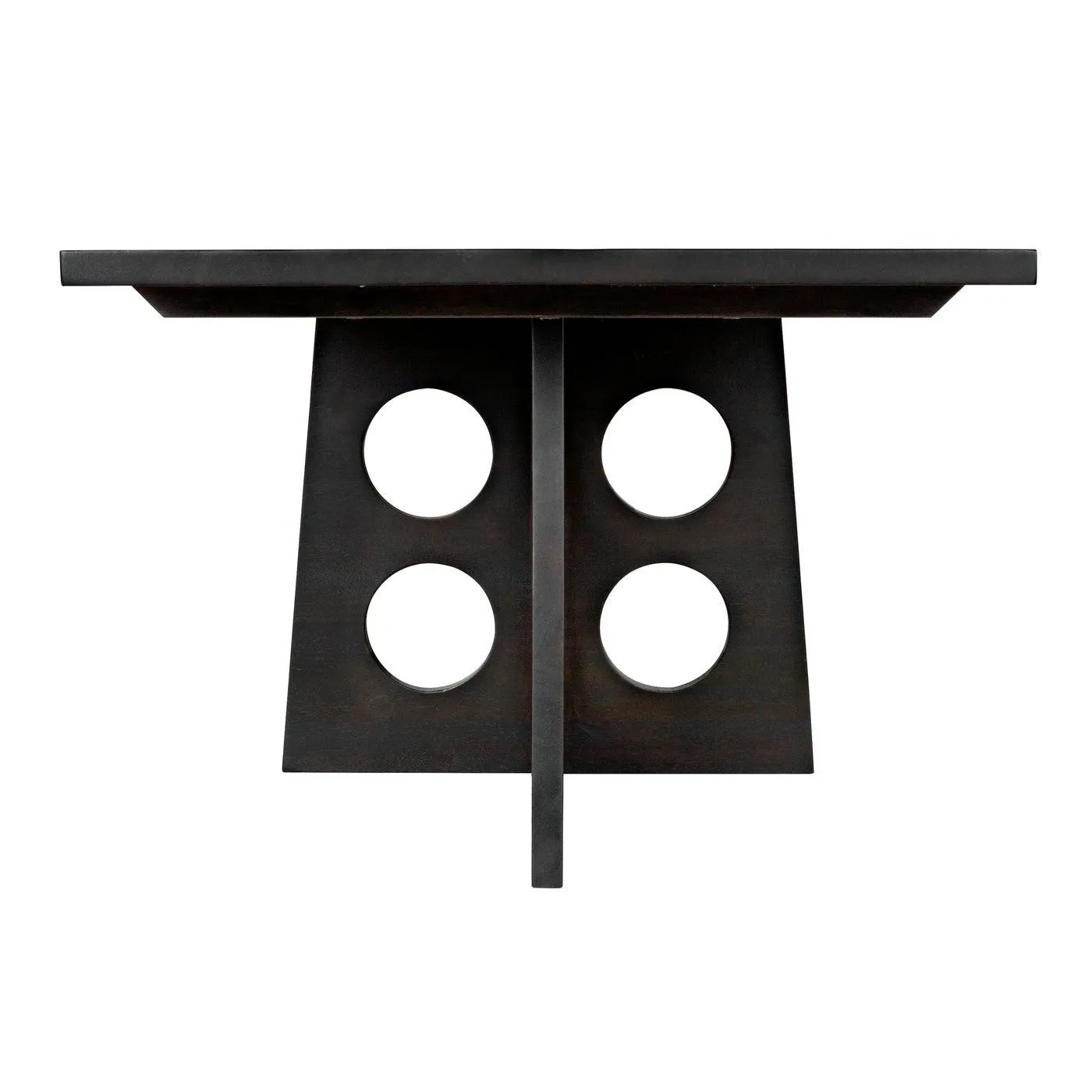 Carlo Dining Table, Ebony Walnut