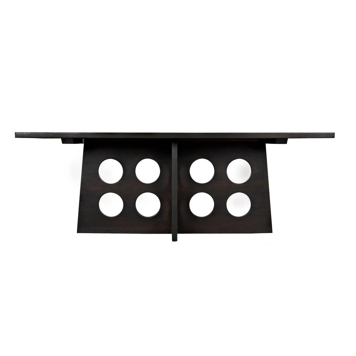 Carlo Dining Table, Ebony Walnut