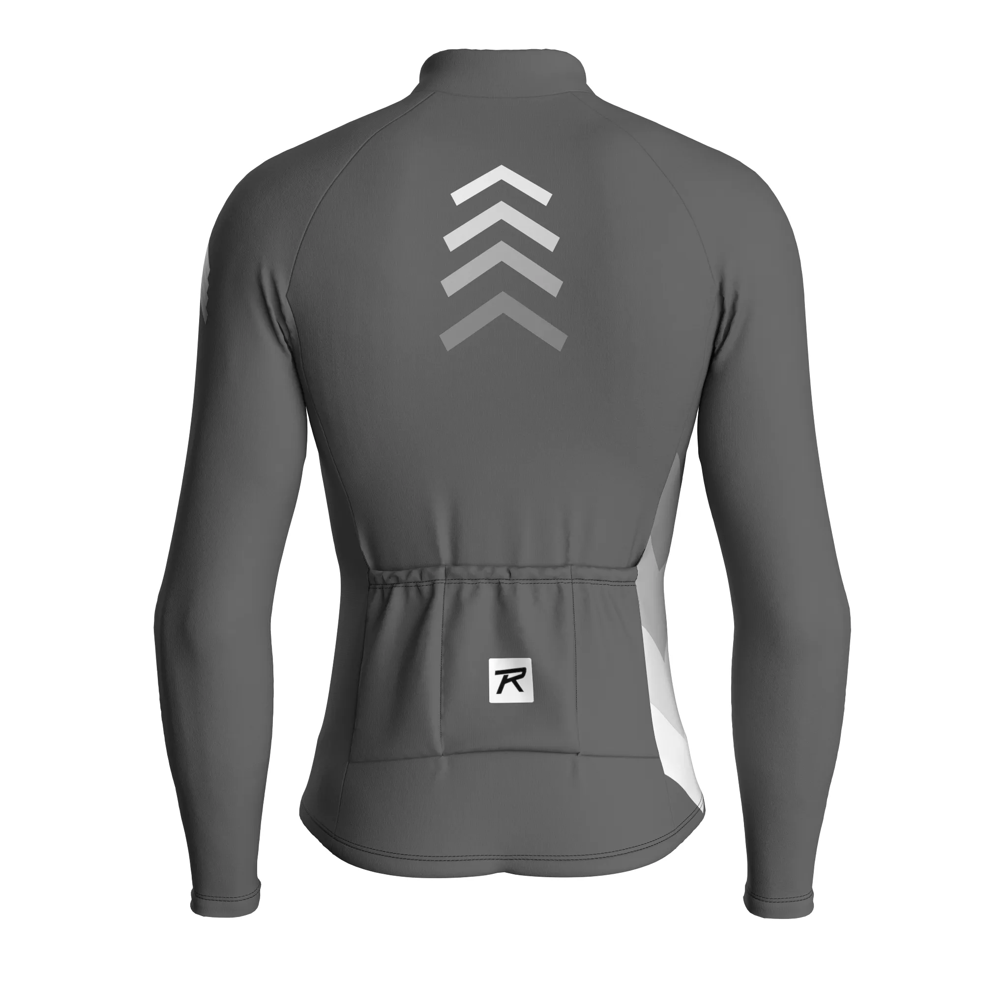 Celestial Grid | Ash Gray Male Long Sleeves Jersey