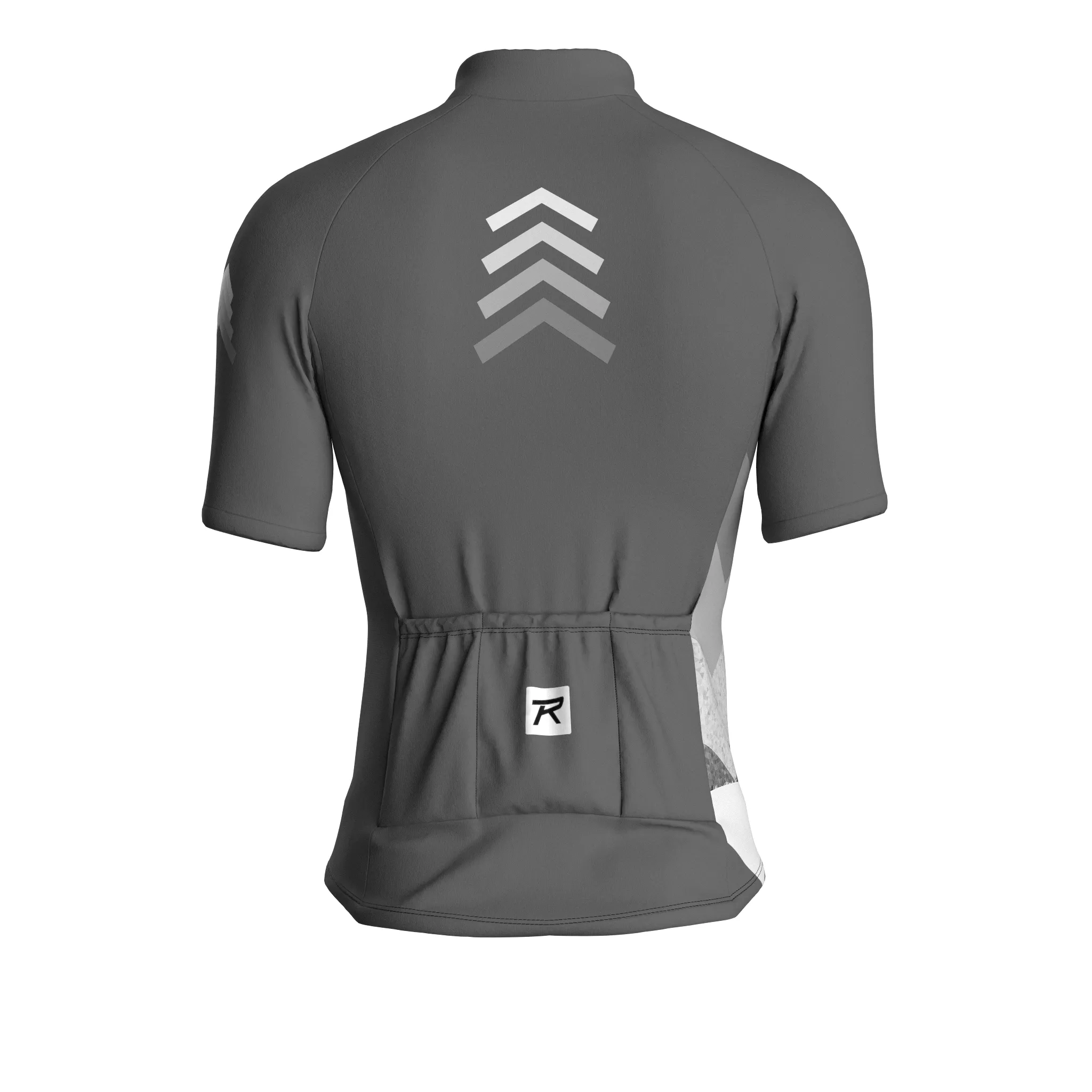 Celestial Grid | Ash Gray Male Short Sleeves Jersey