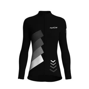 Celestial Grid | Black Female Long Sleeves Jersey