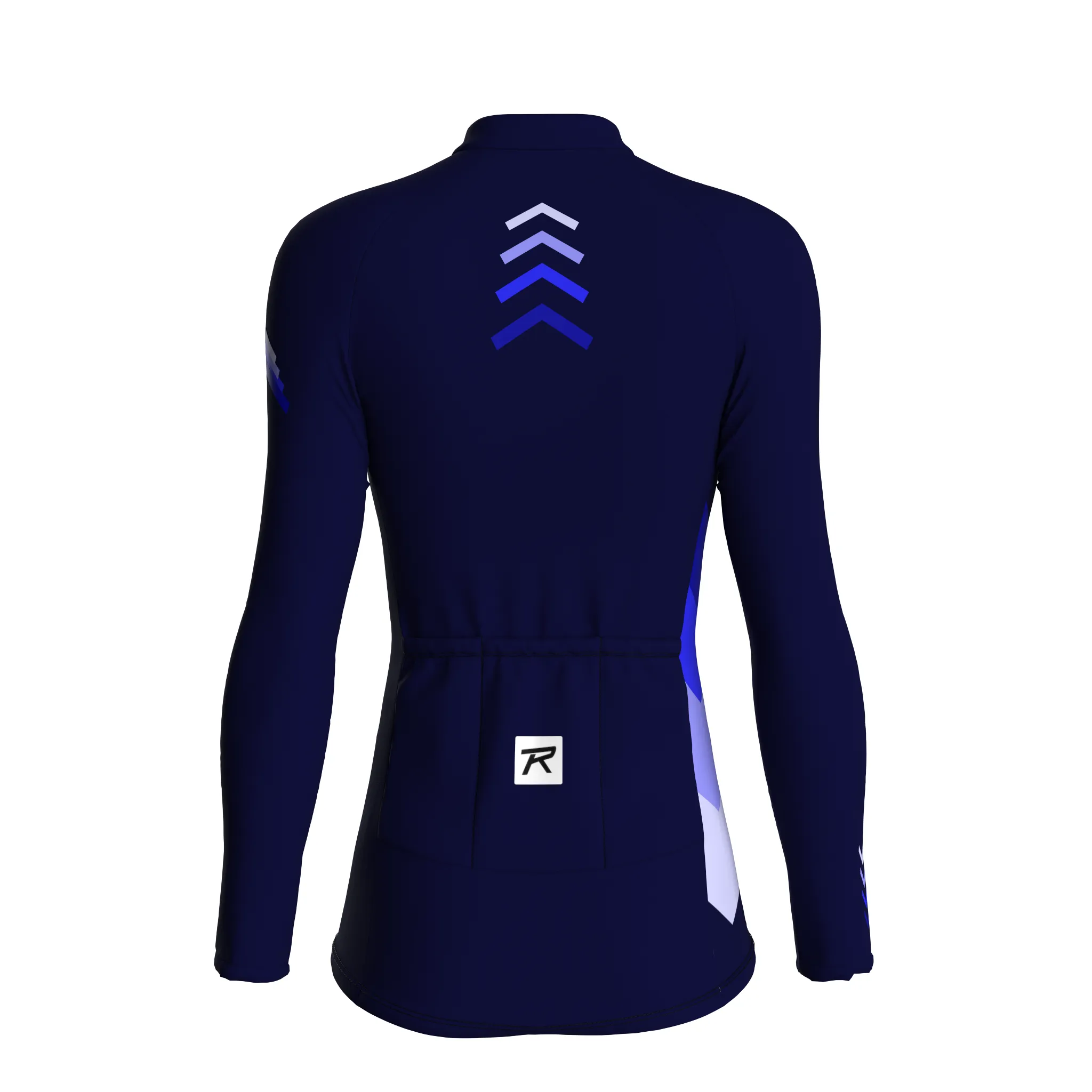 Celestial Grid | Dark Blue Female Long Sleeves Jersey