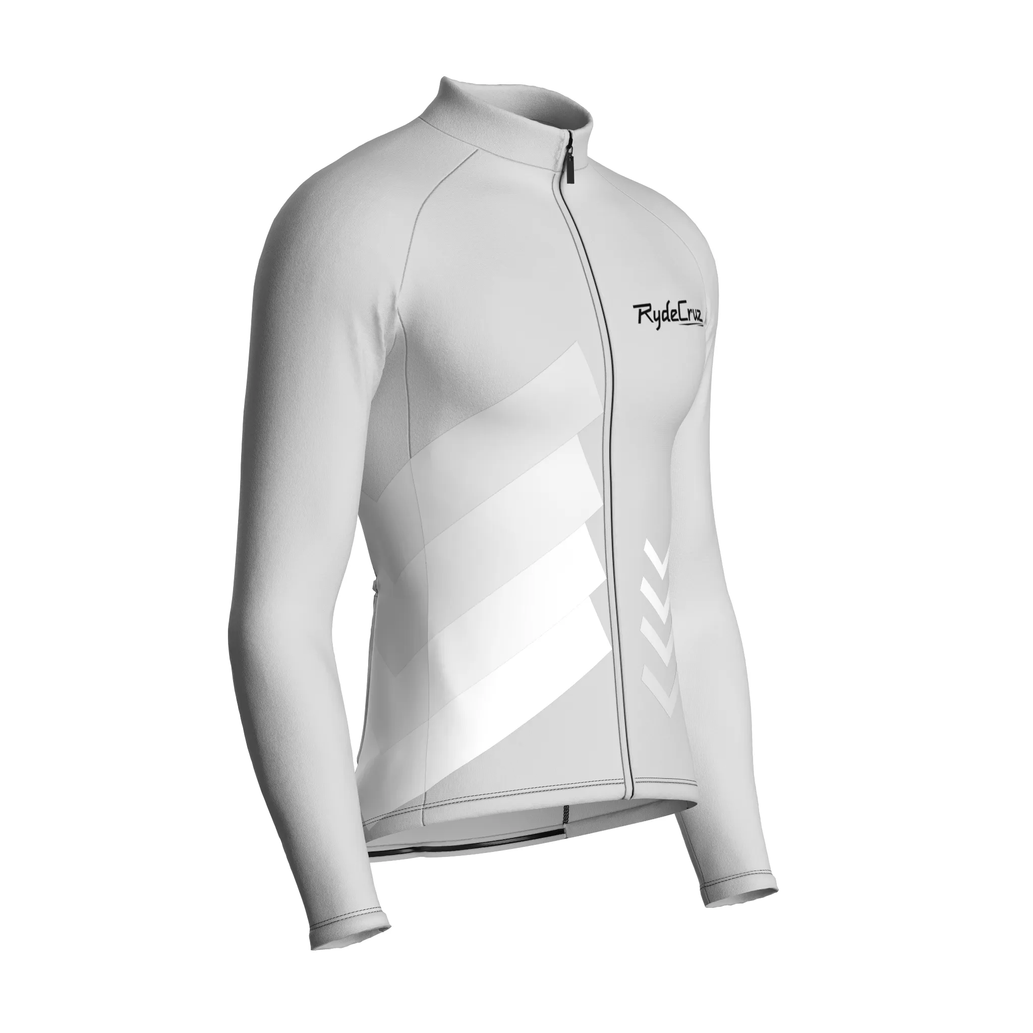 Celestial Grid | Light Gray Male Long Sleeves Jersey