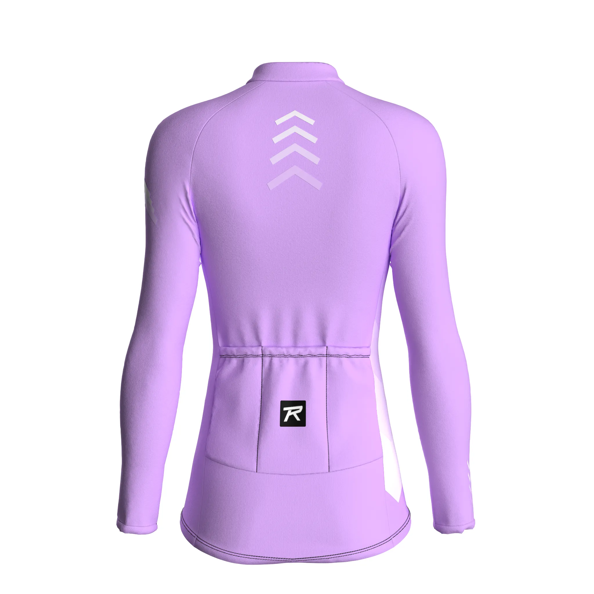 Celestial Grid | Mauve Female Long Sleeves Jersey