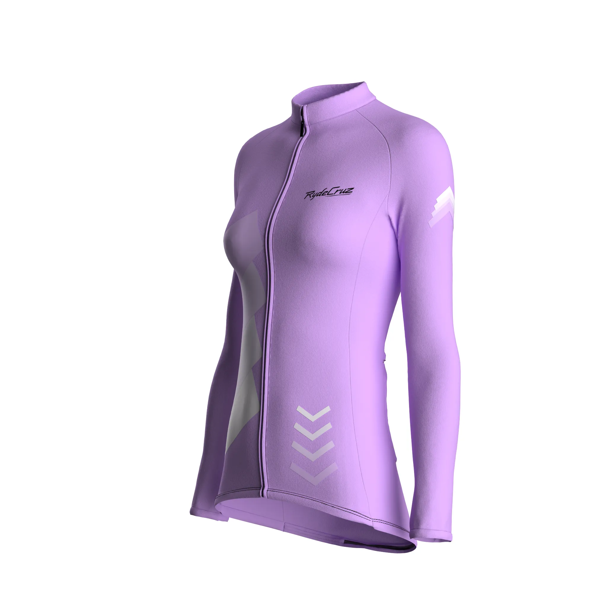 Celestial Grid | Mauve Female Long Sleeves Jersey