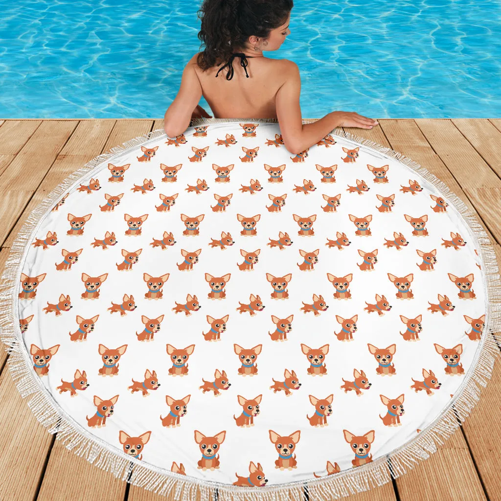 Chihuahua Beach Blanket