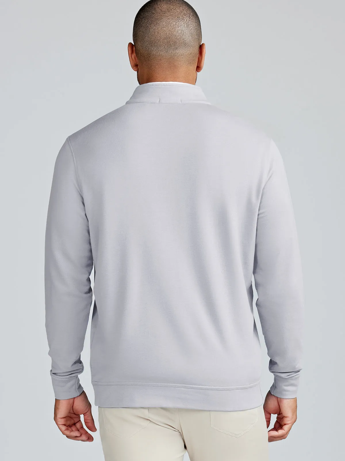 Cloud French Terry Quarter Zip - Harvard
