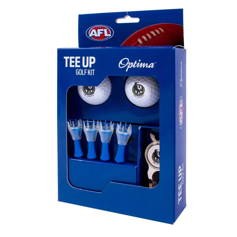 COLLINGWOOD GOLF 2BALL TEE UP KIT GIFT PACK