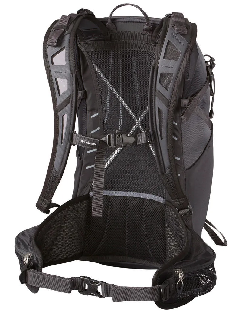 Columbia Unisex Black Trail Elite 22L Backpack