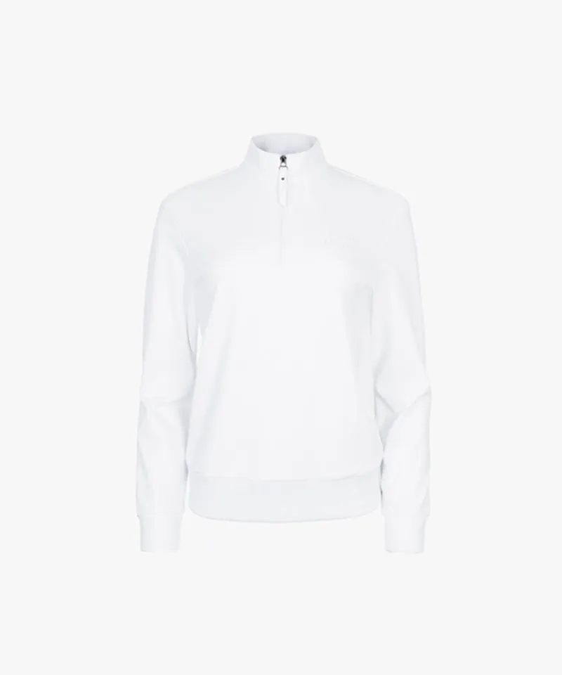 CREVE NINE: Swing Lettering T-Shirt - White