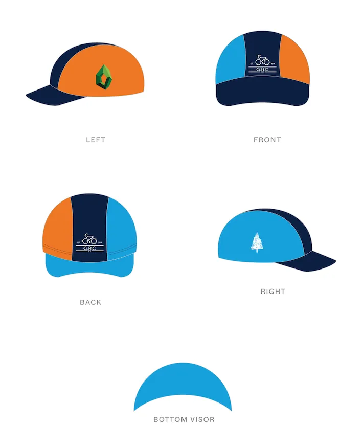 Custom Cycling Cap - GRC